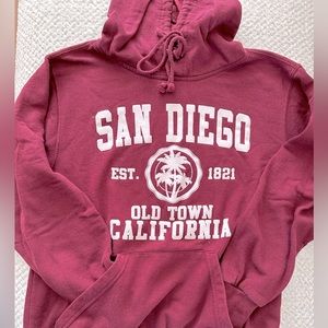 Hooded Sweatshirt- San Diego